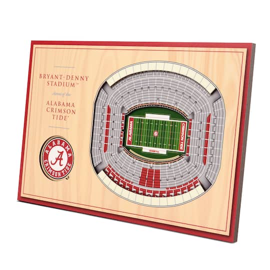 NCAA 3D StadiumViews Desktop Display By Youthefan in Alabama Crimson Tide | 12" x 8" | Michaels®